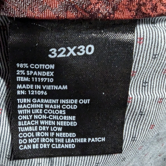 English Laundry Men's Brixton Charcoal Gray Pant Size 32X30. - Picture 9 of 12